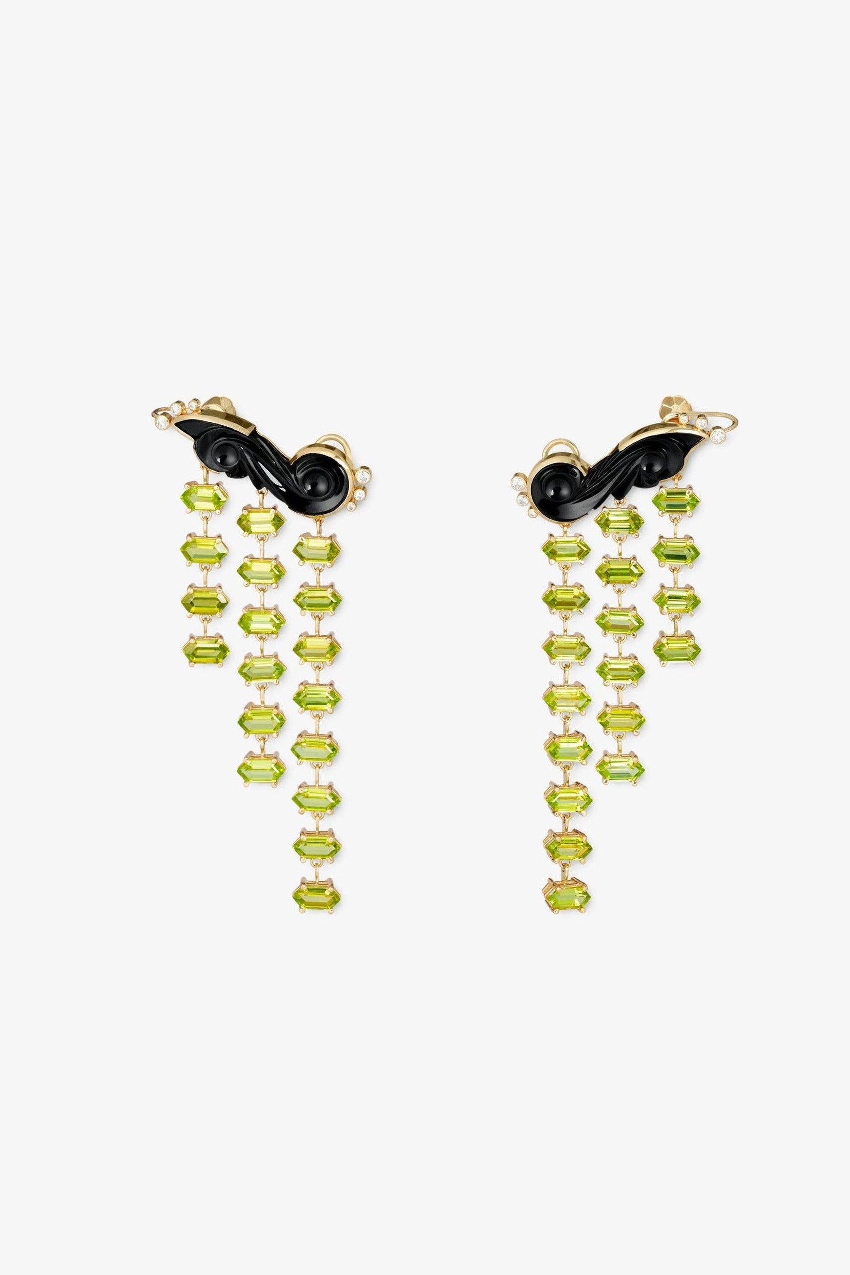 Dark Cumulus Earrings